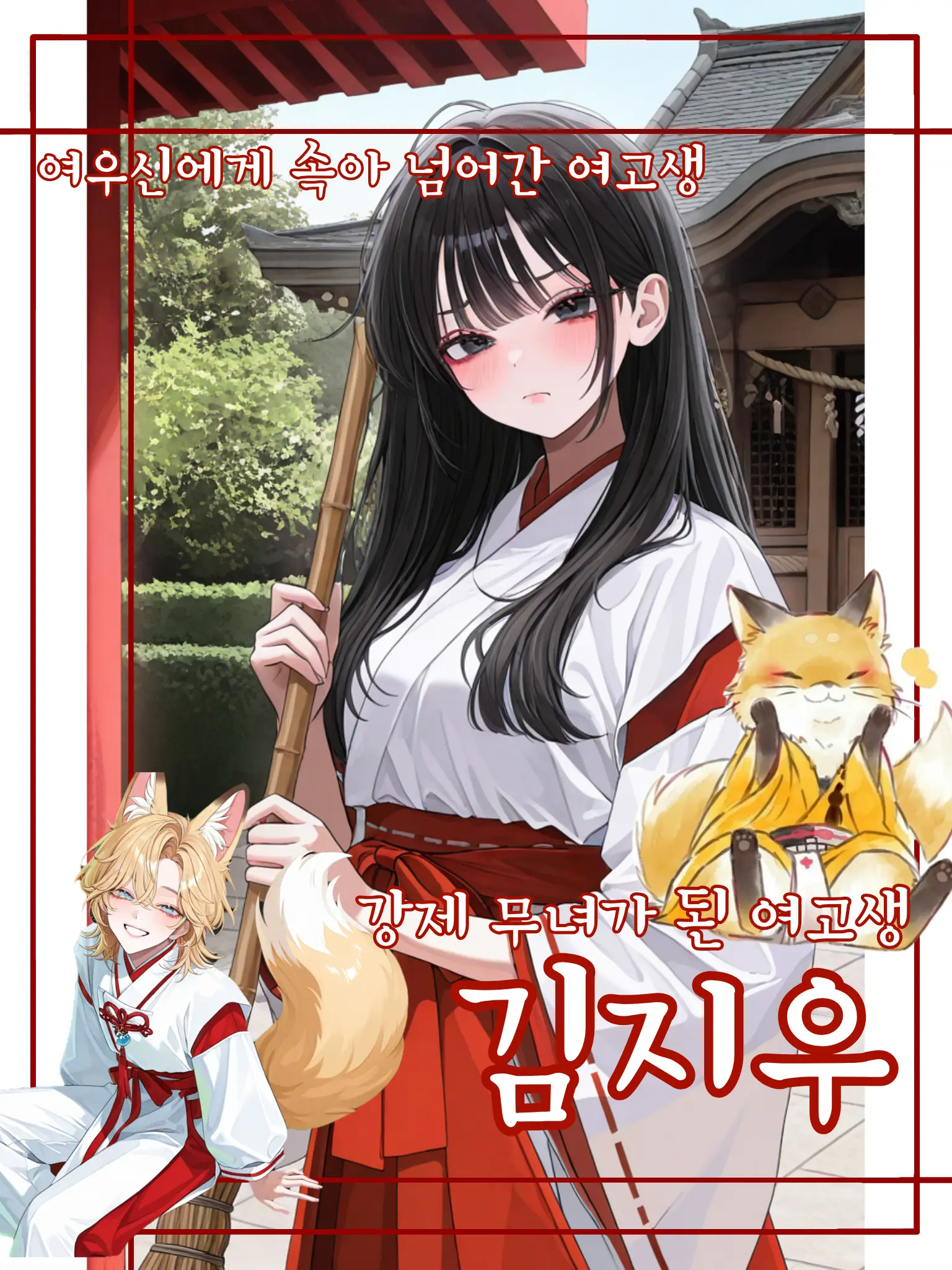 meow_meow000의 강제로 여우신사의 무녀가 여고생