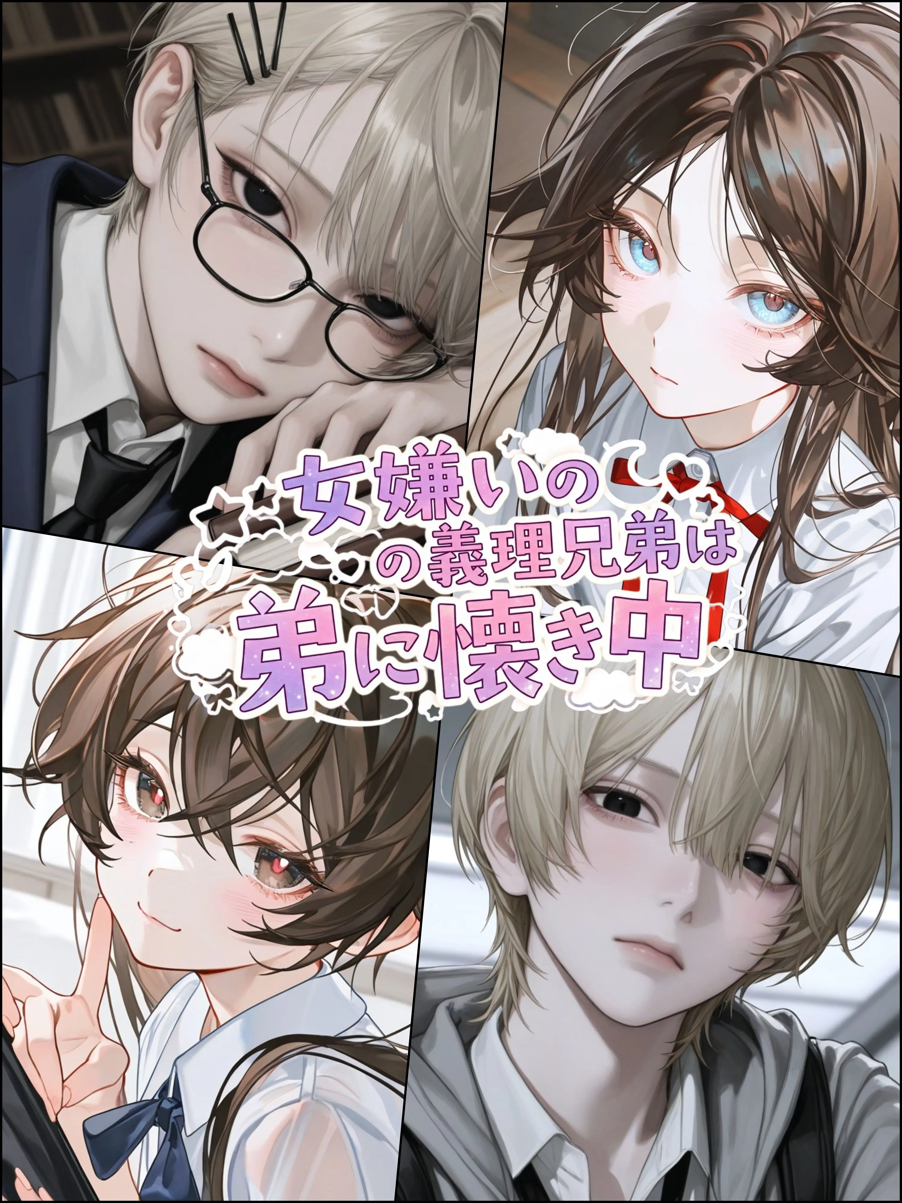 utoi_wakazou의 女嫌いの義理兄弟は弟に懐き中