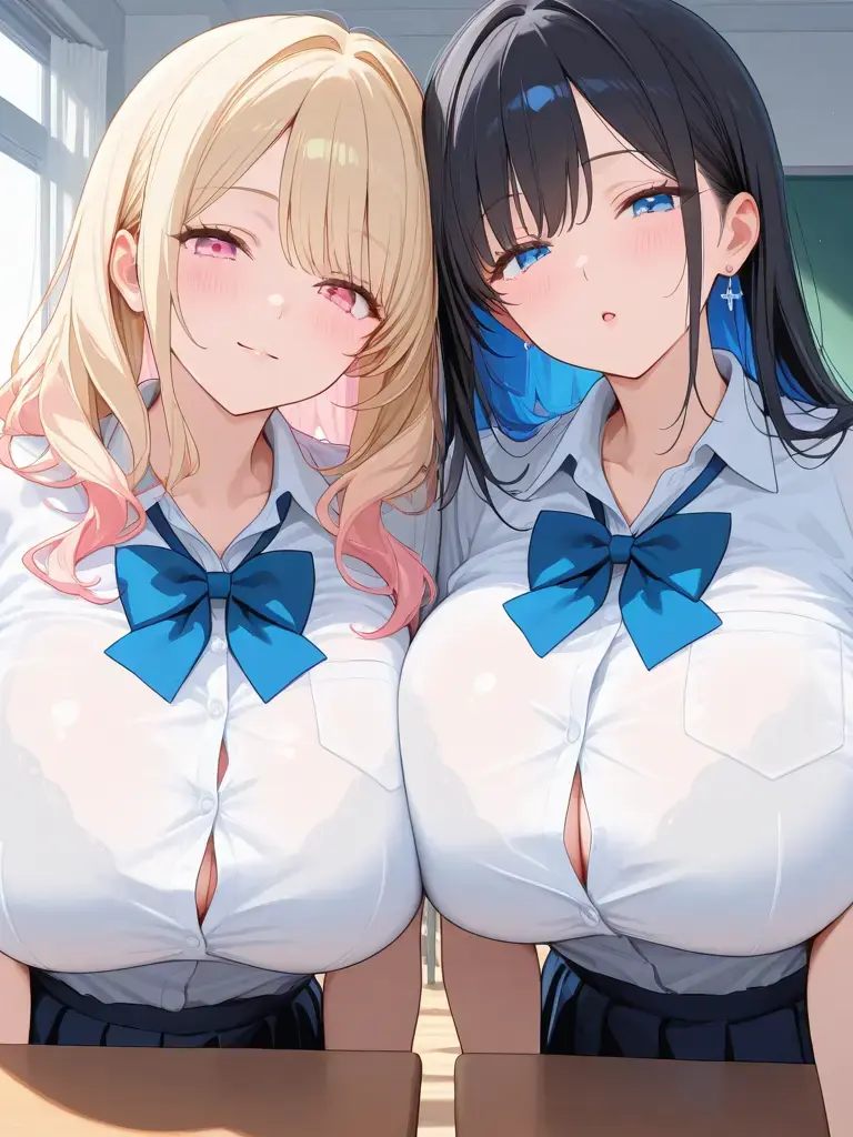 konnbannha의 ギャル2人