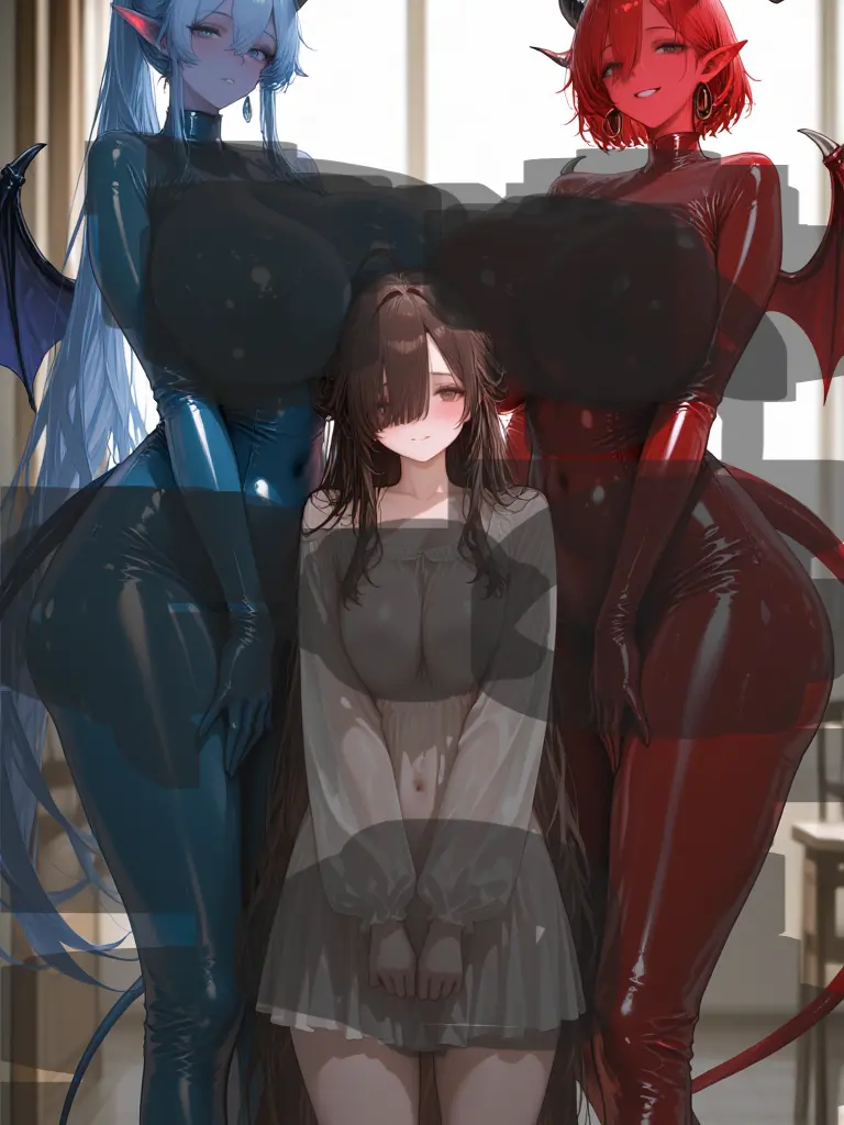 HumbleChili3437의 フタサキュバス～可愛い子ちゃん見っけ♡～