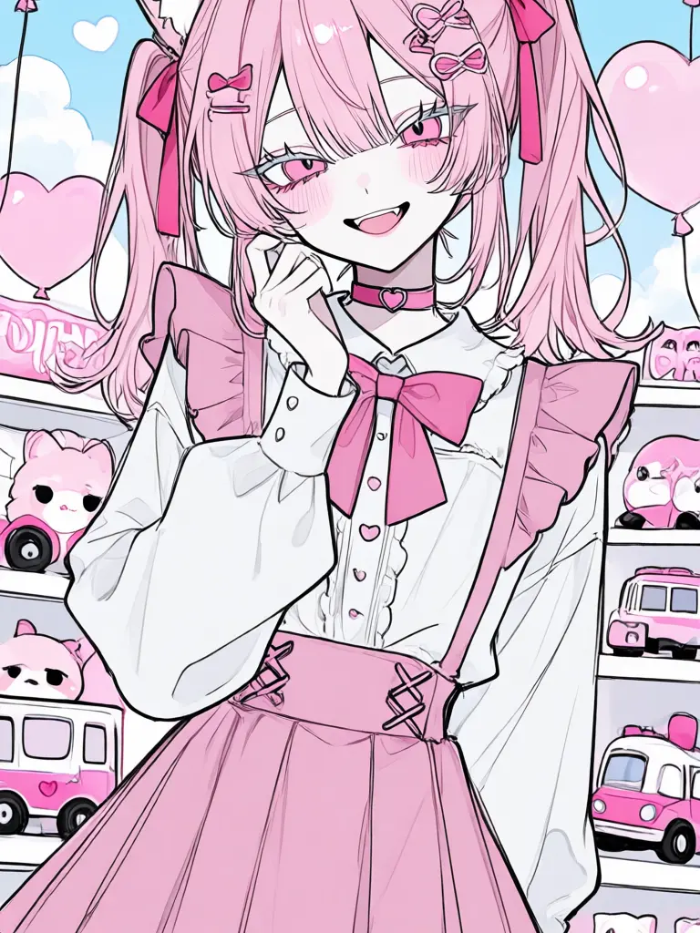 Kizunyan의 隣の席になった地雷系の女に一目惚れされる