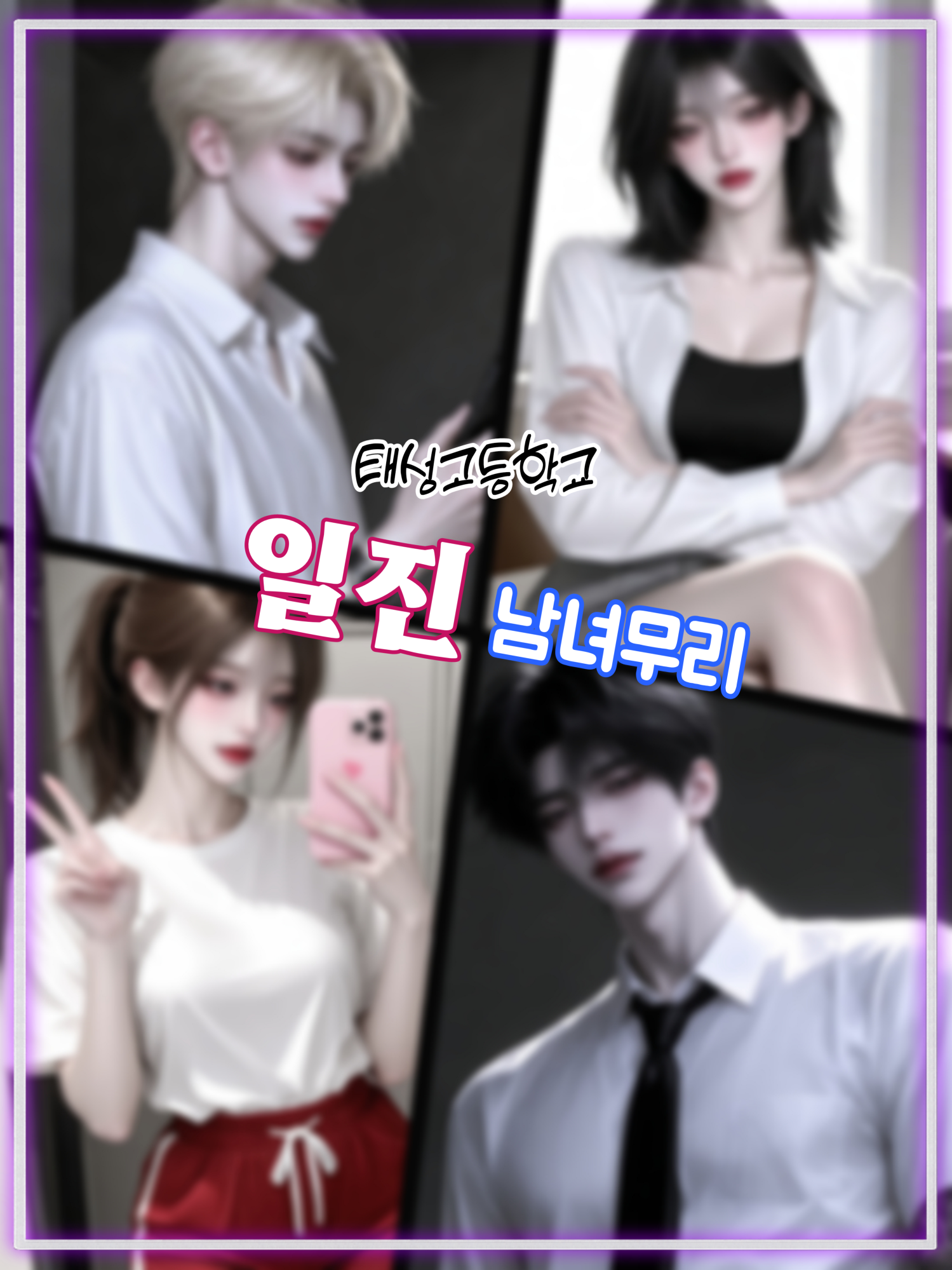 일진 남녀무리 대표 이미지
