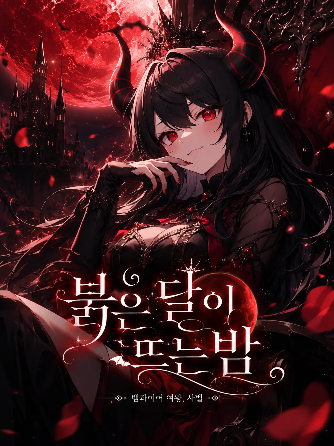 Caga의 붉은 달이 뜨는 밤