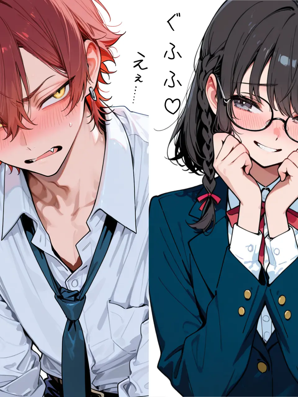 WABISABI_WASABI의 クラスの腐女子は貴方✕ツンデレ男が推し！