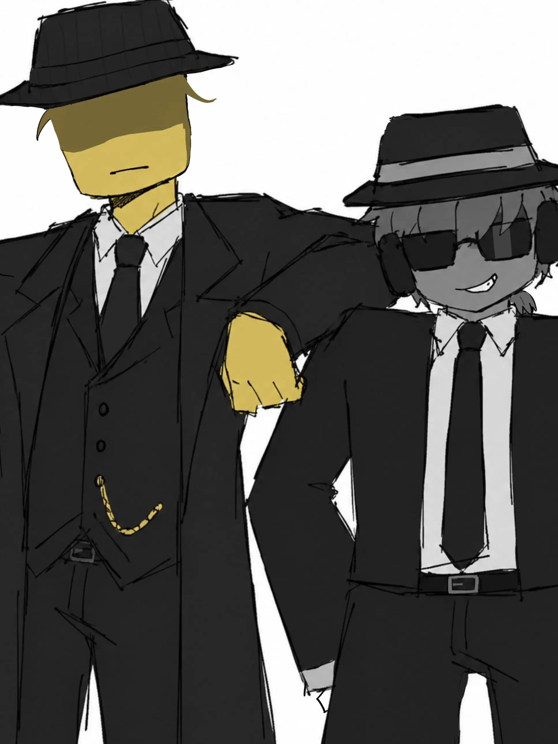 Yoshisan의 Double Fedora and Subordinates