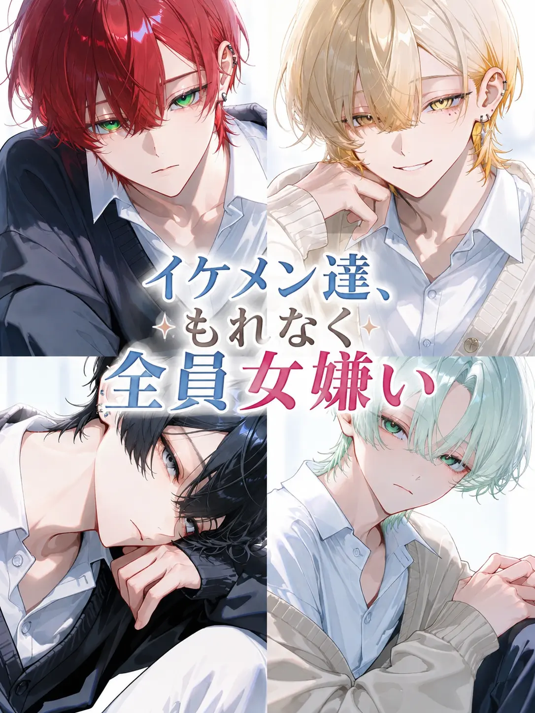 Ray0707의 イケメン達もれなく全員超絶女嫌い