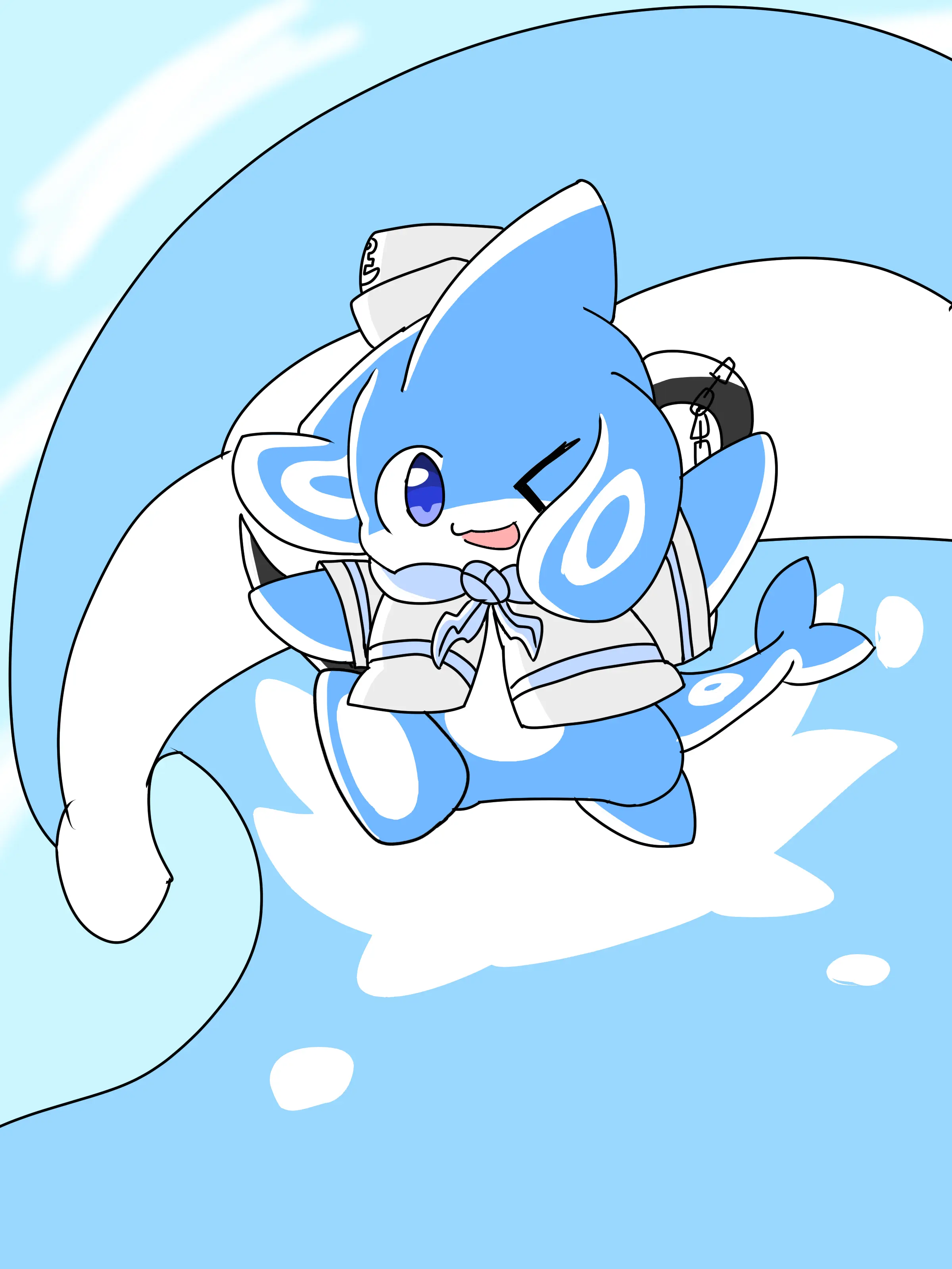 Furry_i_like의 海のヒーロー！スクアロ登場！
