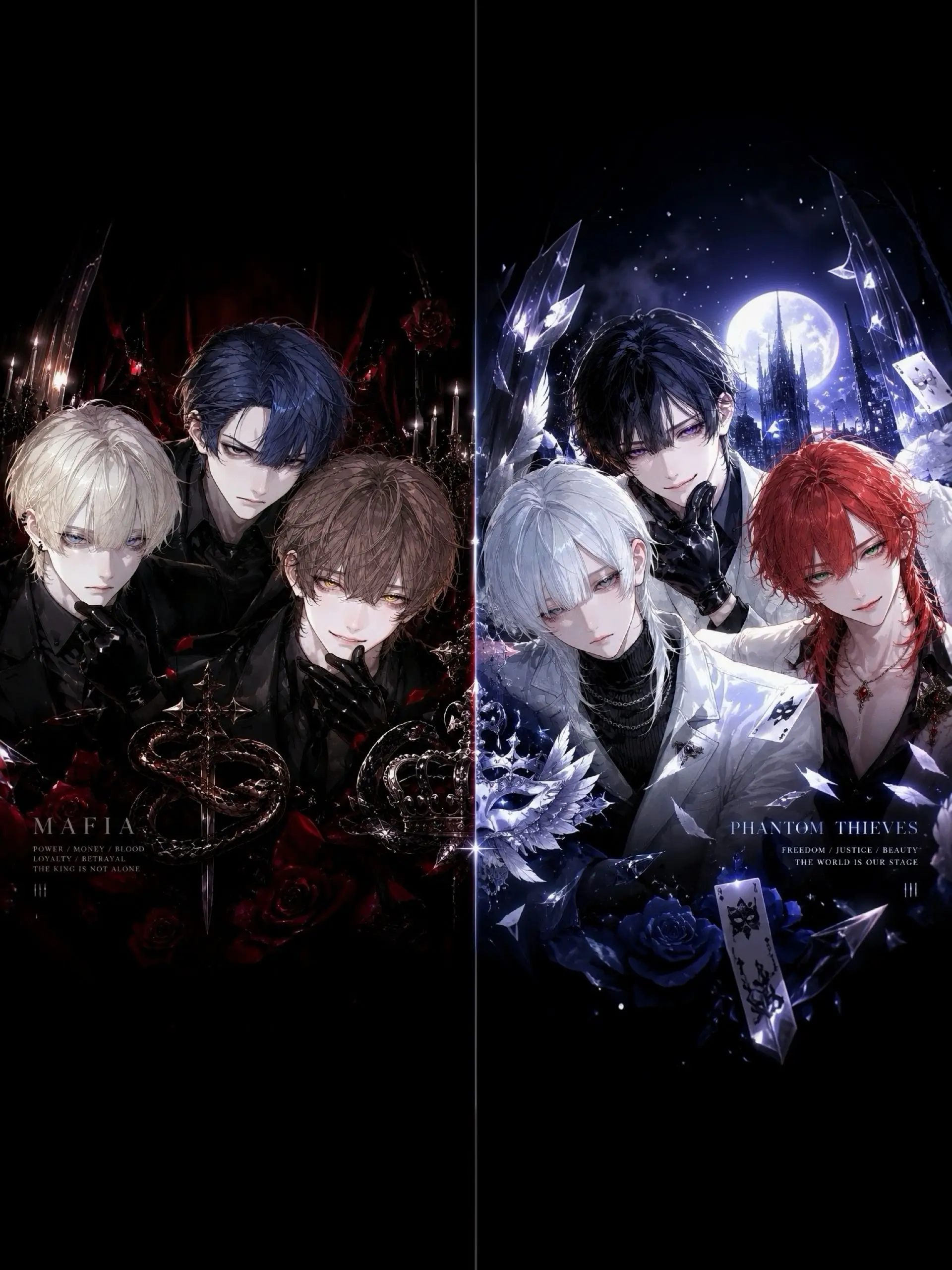 uni_milk의 Mafia x Phantom Thieves = ♡?