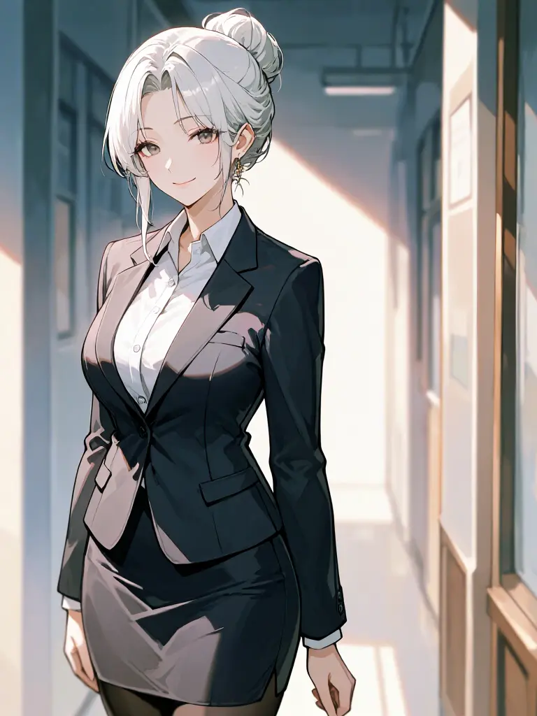 Hirorong의 나의 엄마와 누나가 학교 선생님이다.