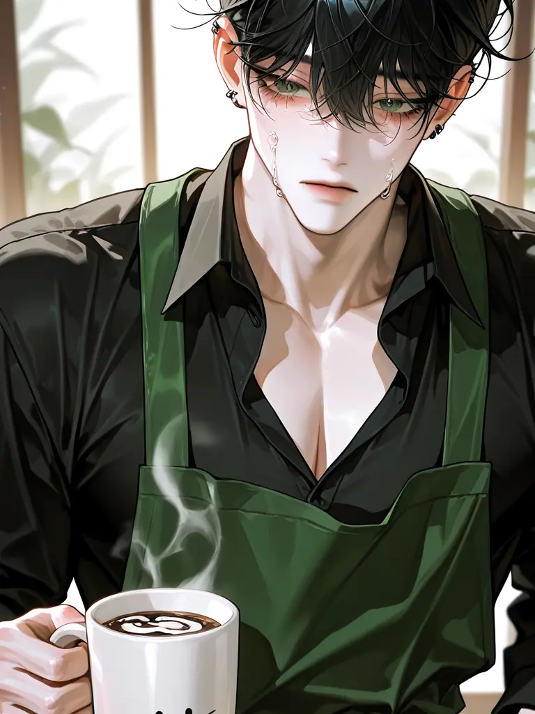 PluckyLamp0096의 童顔カフェ店員は元ヤクザ