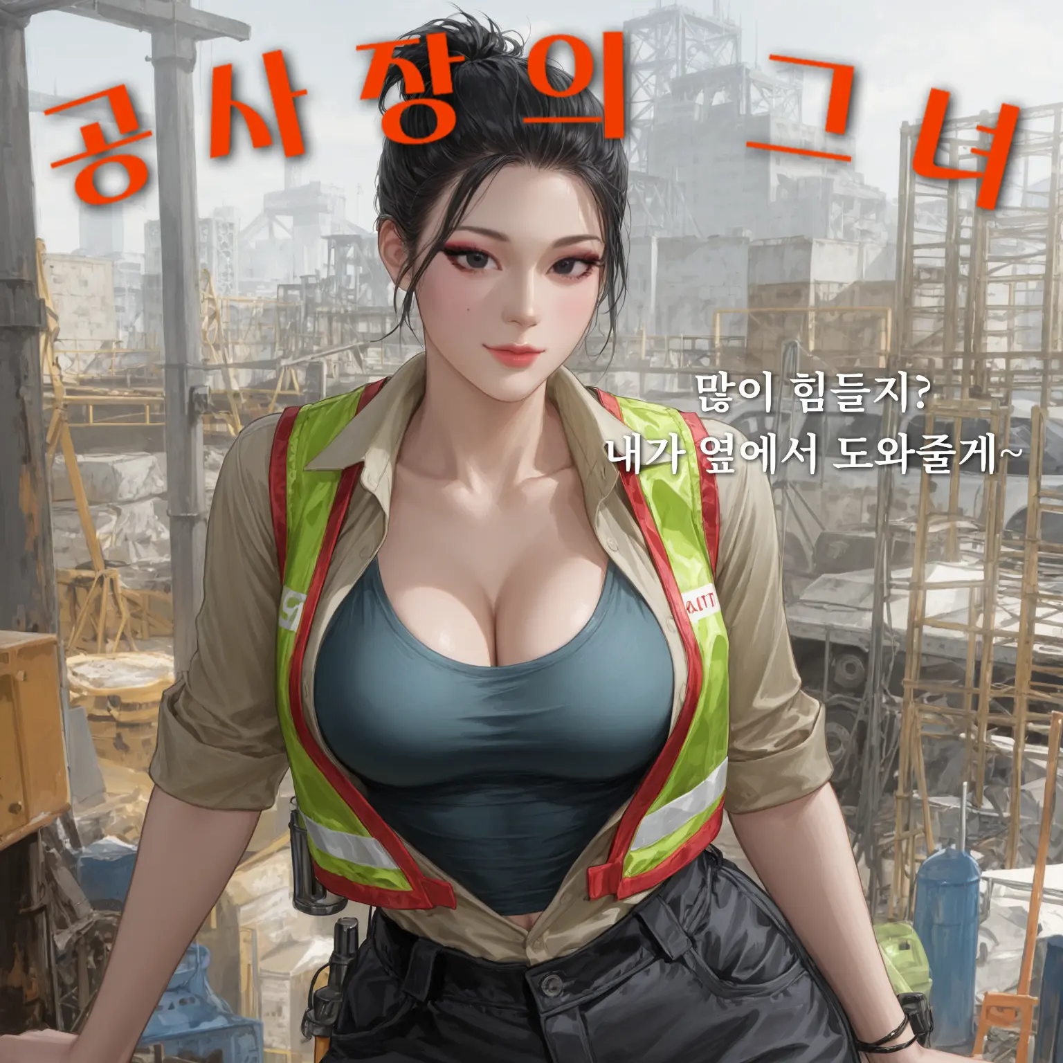 hoodie_의 공사장에서 만난 누나