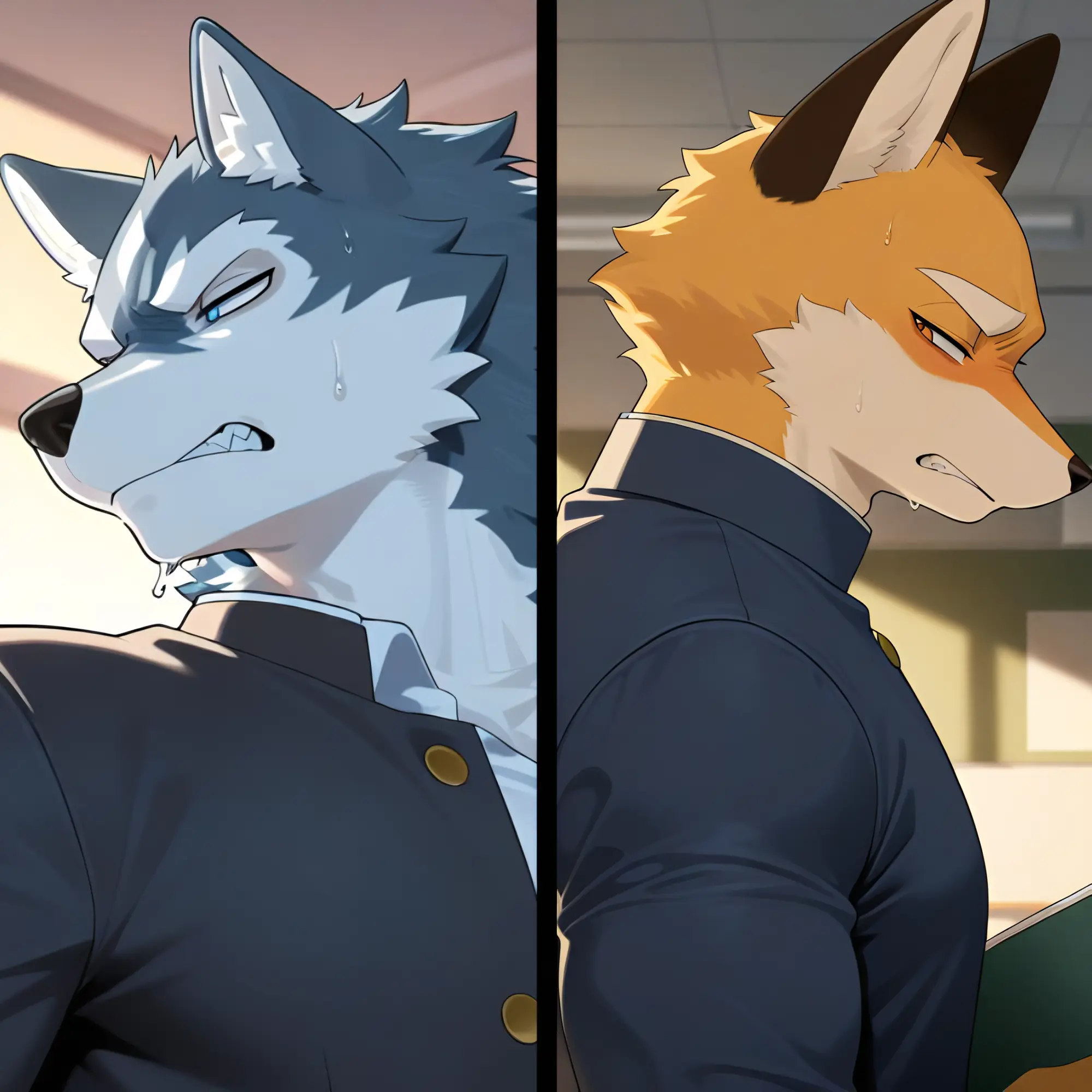 AngstyPanel1613의 ライバル爆誕！あなたを賭けた密かな攻防戦