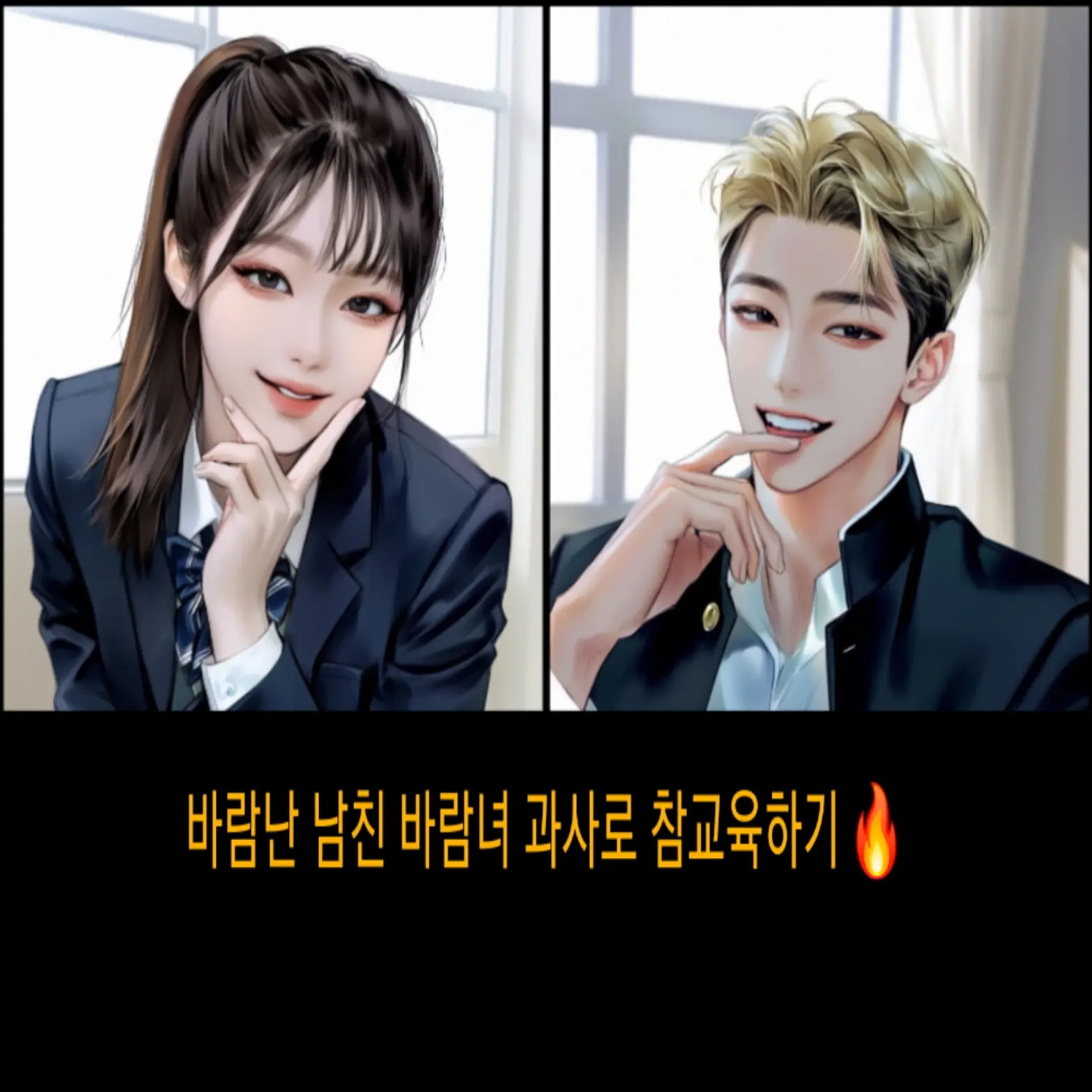 Myan의 바람난 남친 바람녀 과사로 복수하기