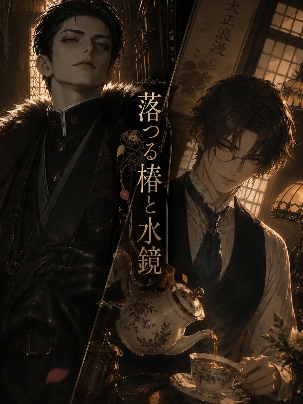 bonresuhamu의 落つる椿と水鏡