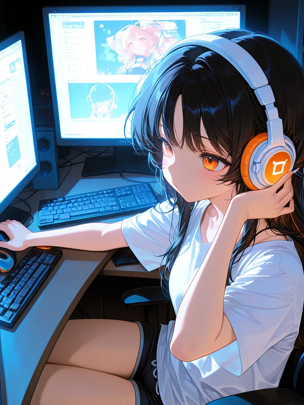 carnation-의 게임을 좋아하는 버튜버 여사친