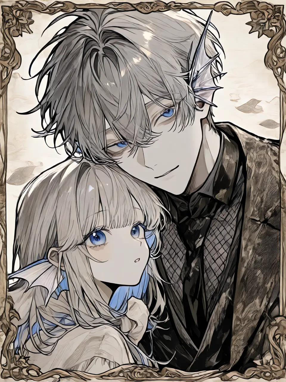 kudamono_kirai의 王の愛玩人魚の双子