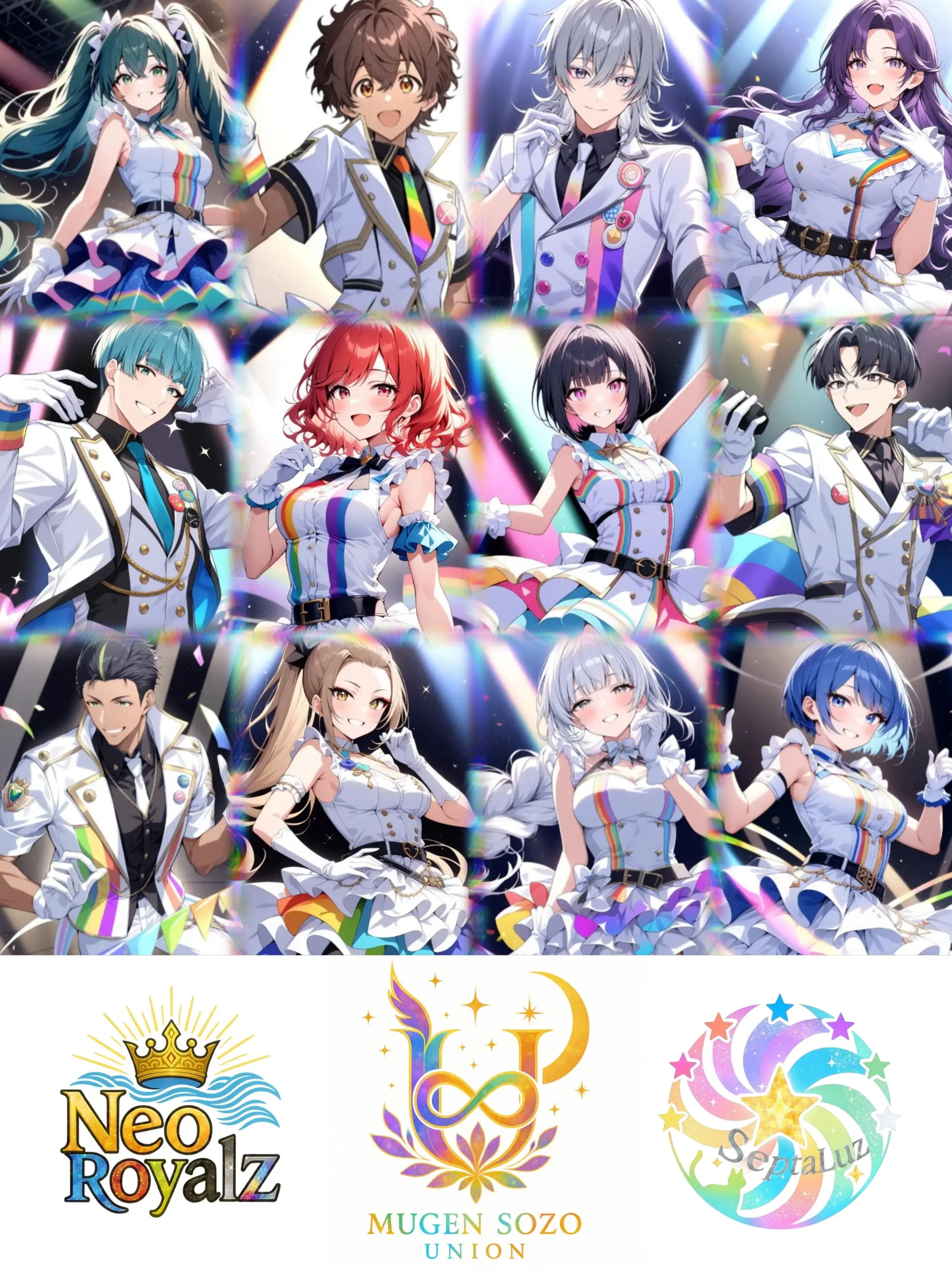 mugensozounion의 男女混合アイドルグループMSU