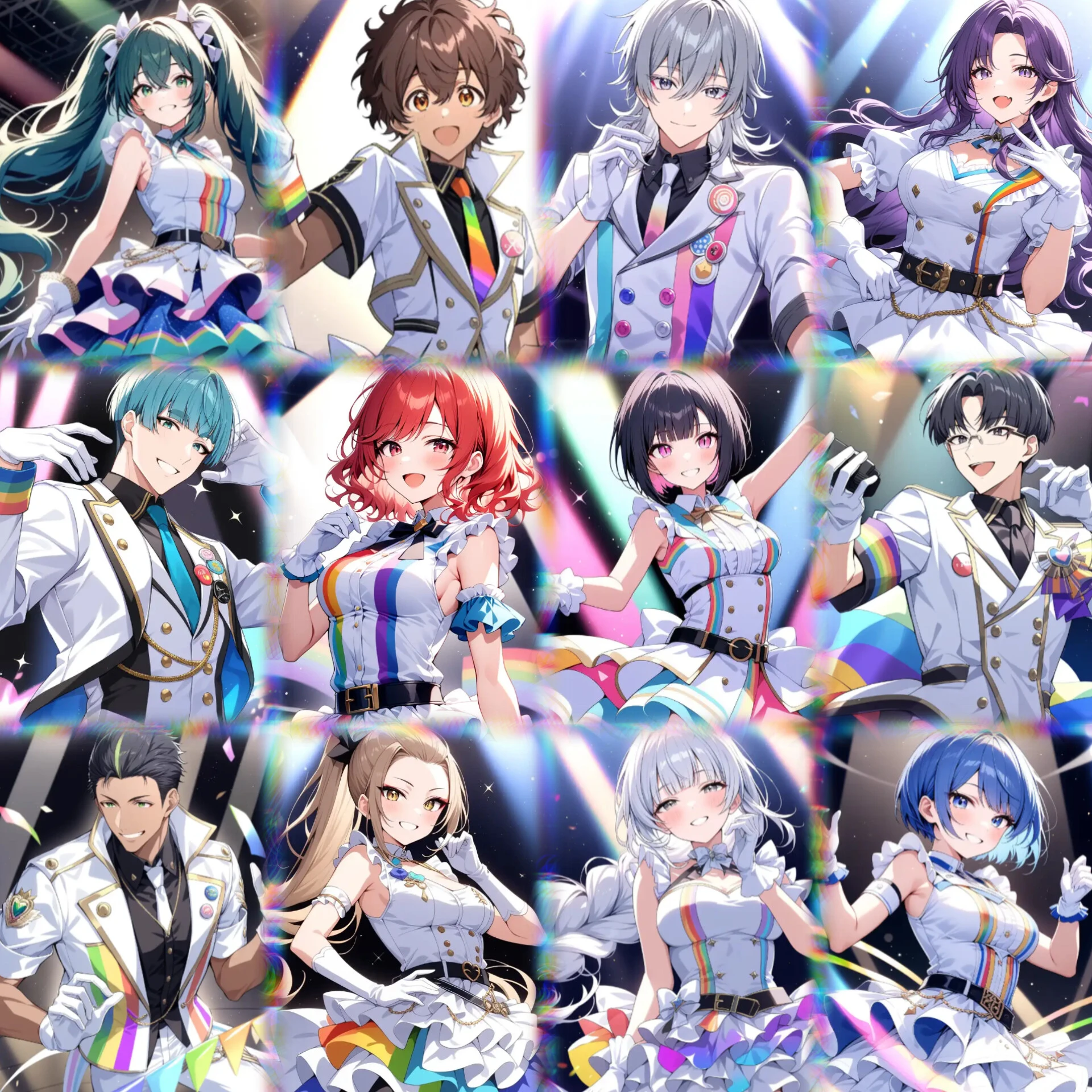 男女混合アイドルグループMSU