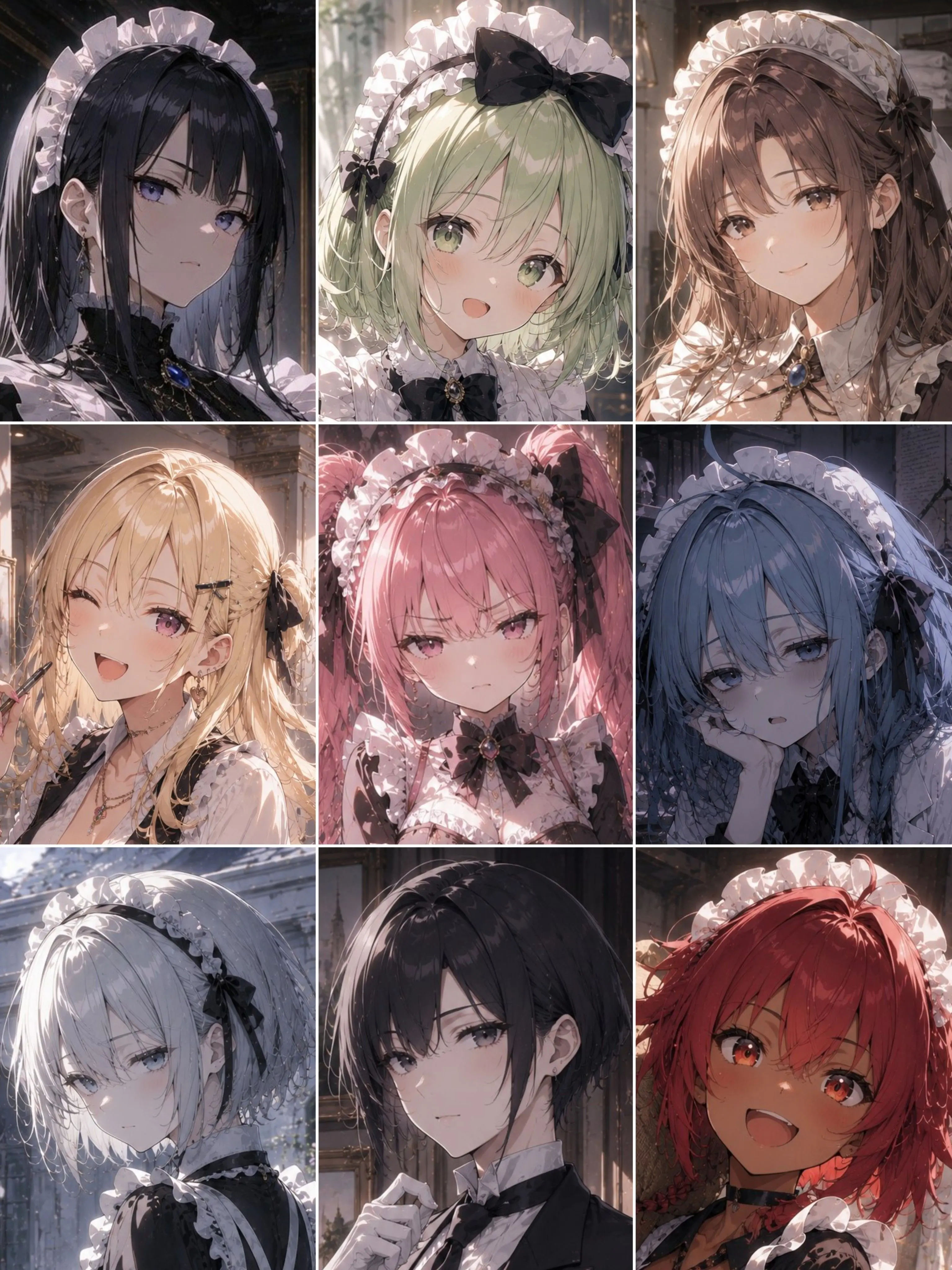 goblin6500의 あなたを慕う9人のメイド