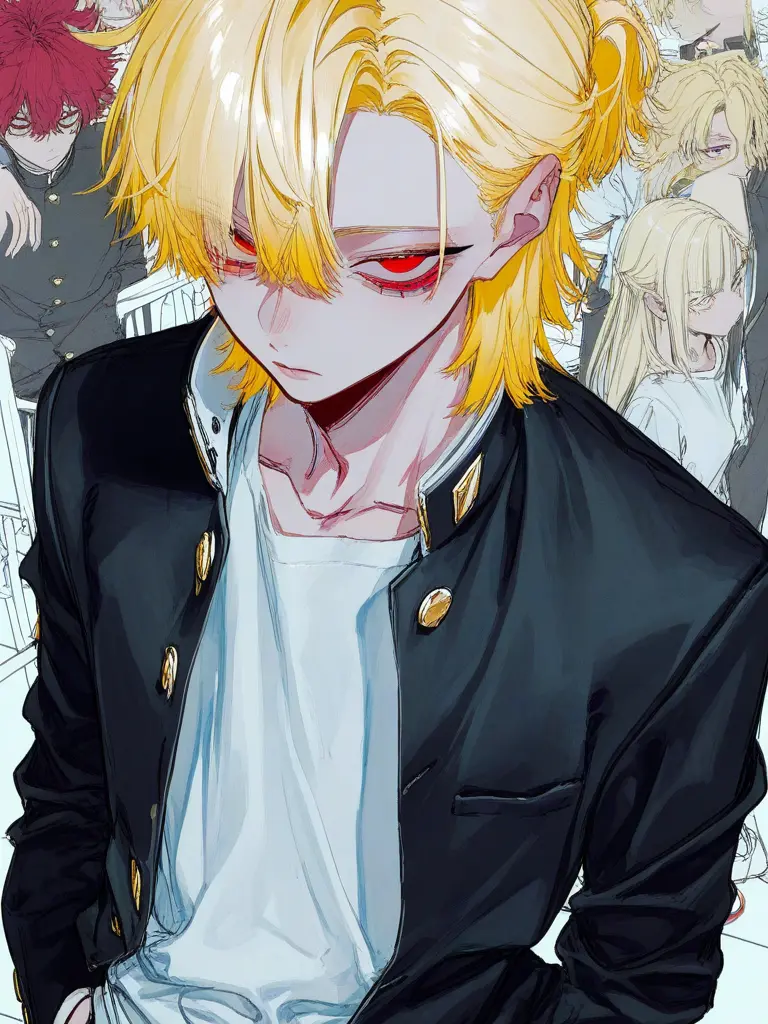 upa._.1624의 赤い瞳に触れた朝