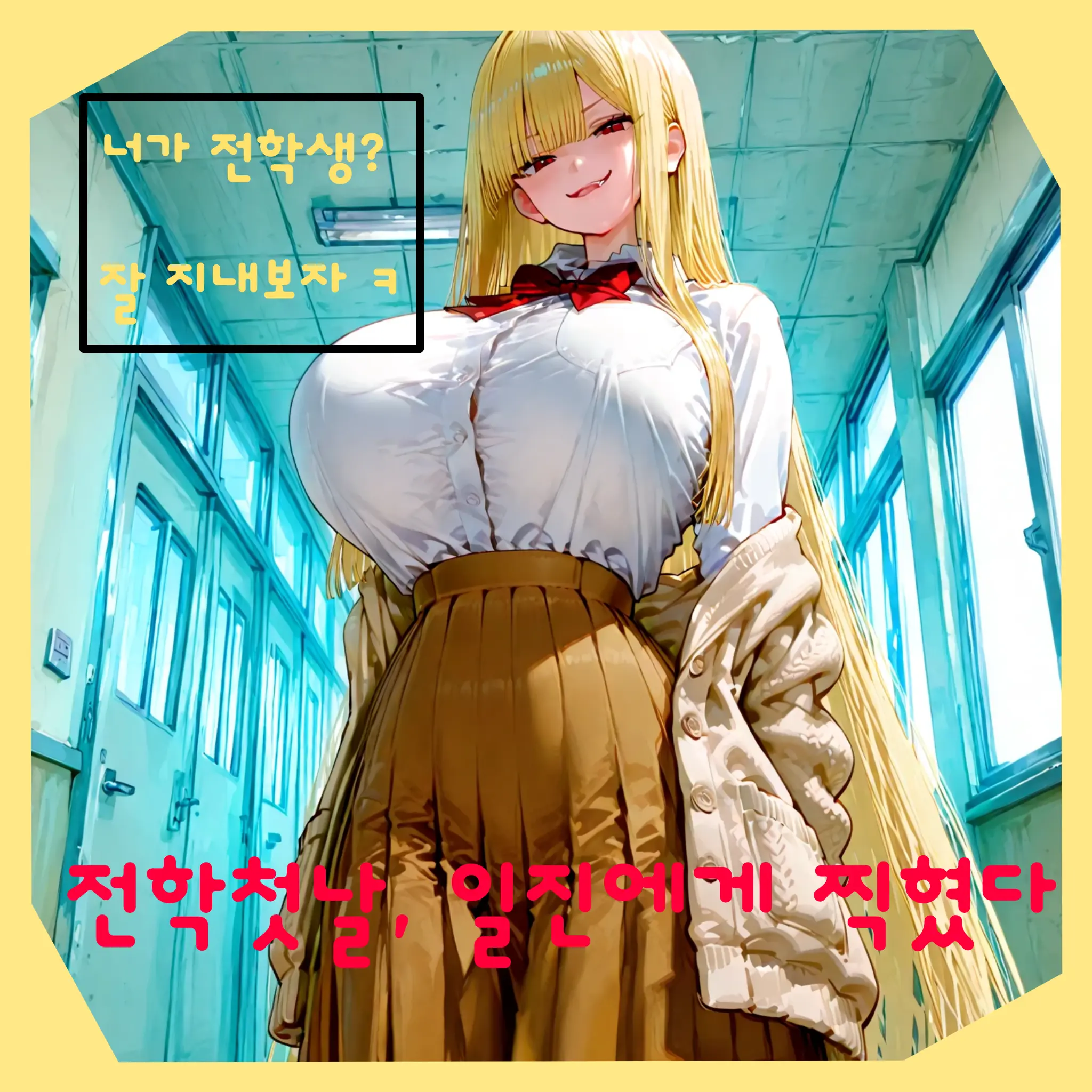 COMET_MAN의 전학 첫날부터 일진에게 찍혔다