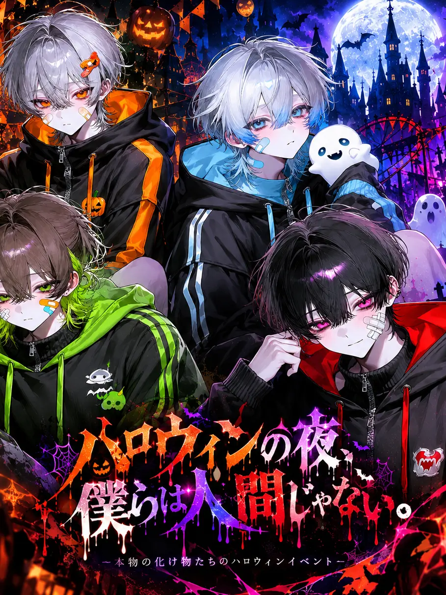 UsableKnee9429의 『ハロウィンの夜、僕らは人間じゃない。』