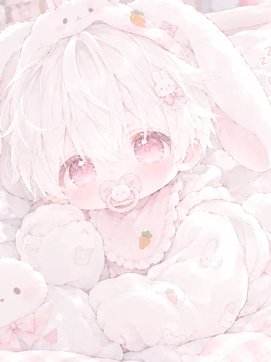 Yuna_12의 말랑말랑 아기 토끼 수인🐰💓