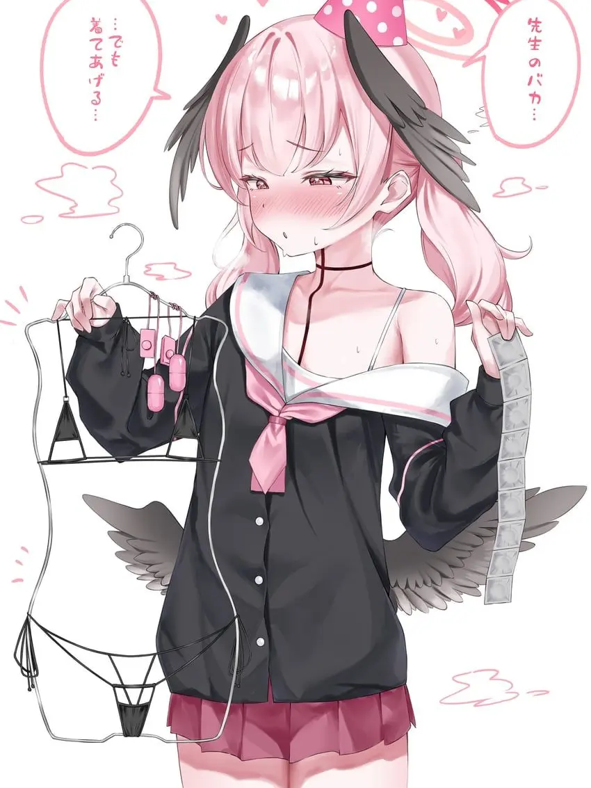 Makaa의 ワイがブルアカの世界に来た(ブリ子入り)