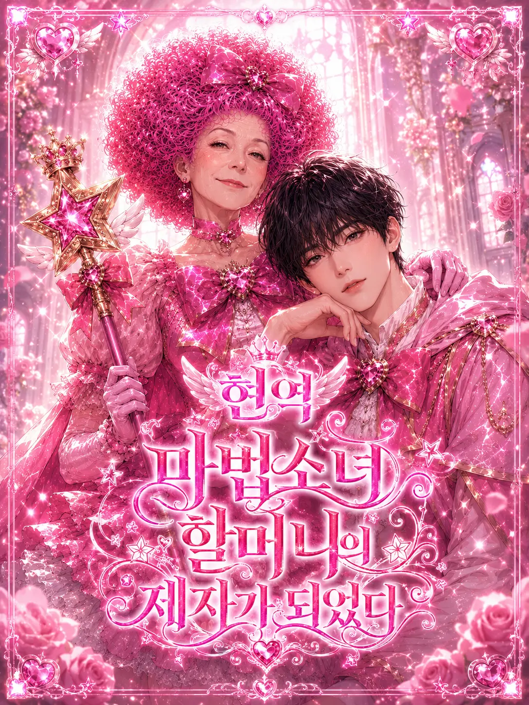 GrandmaLove의 현역 마법소녀 할머니의 제자가 되었다