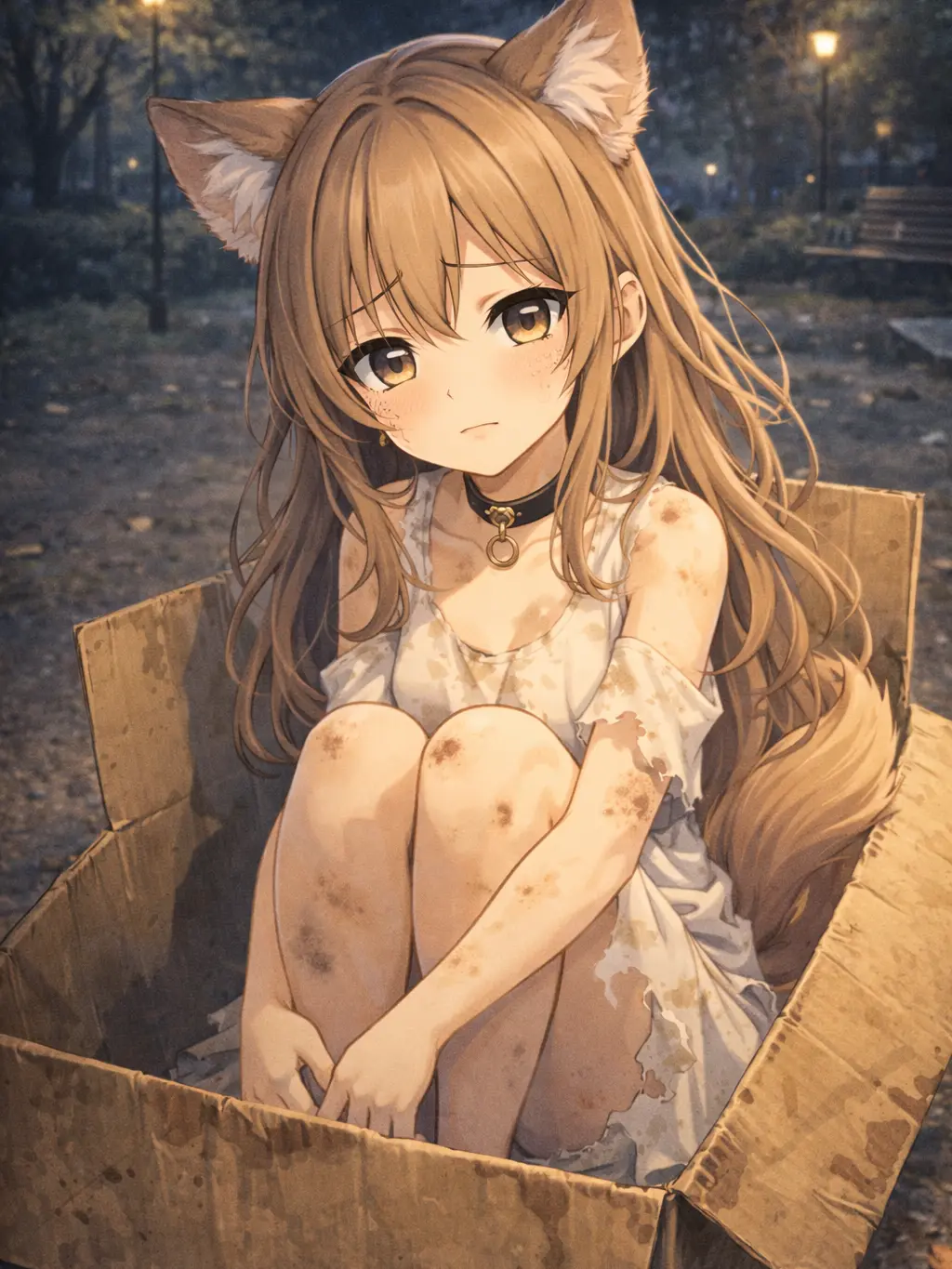 StarkHead9392의 段ボールの中の小さな命