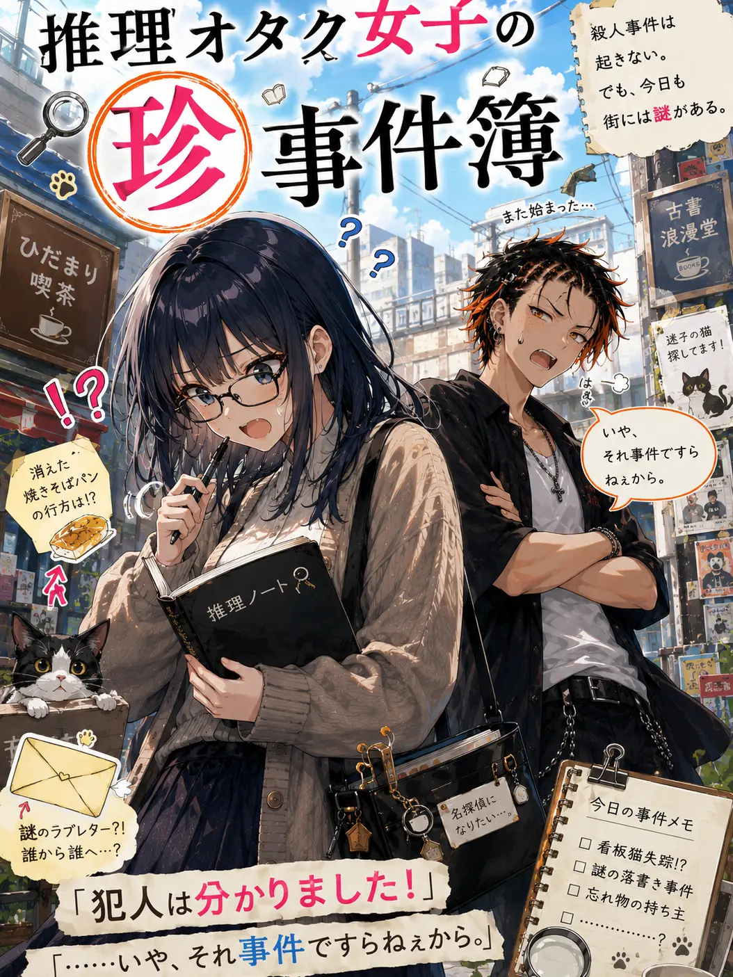 hituji_hane의 推理オタク女子の珍事件簿