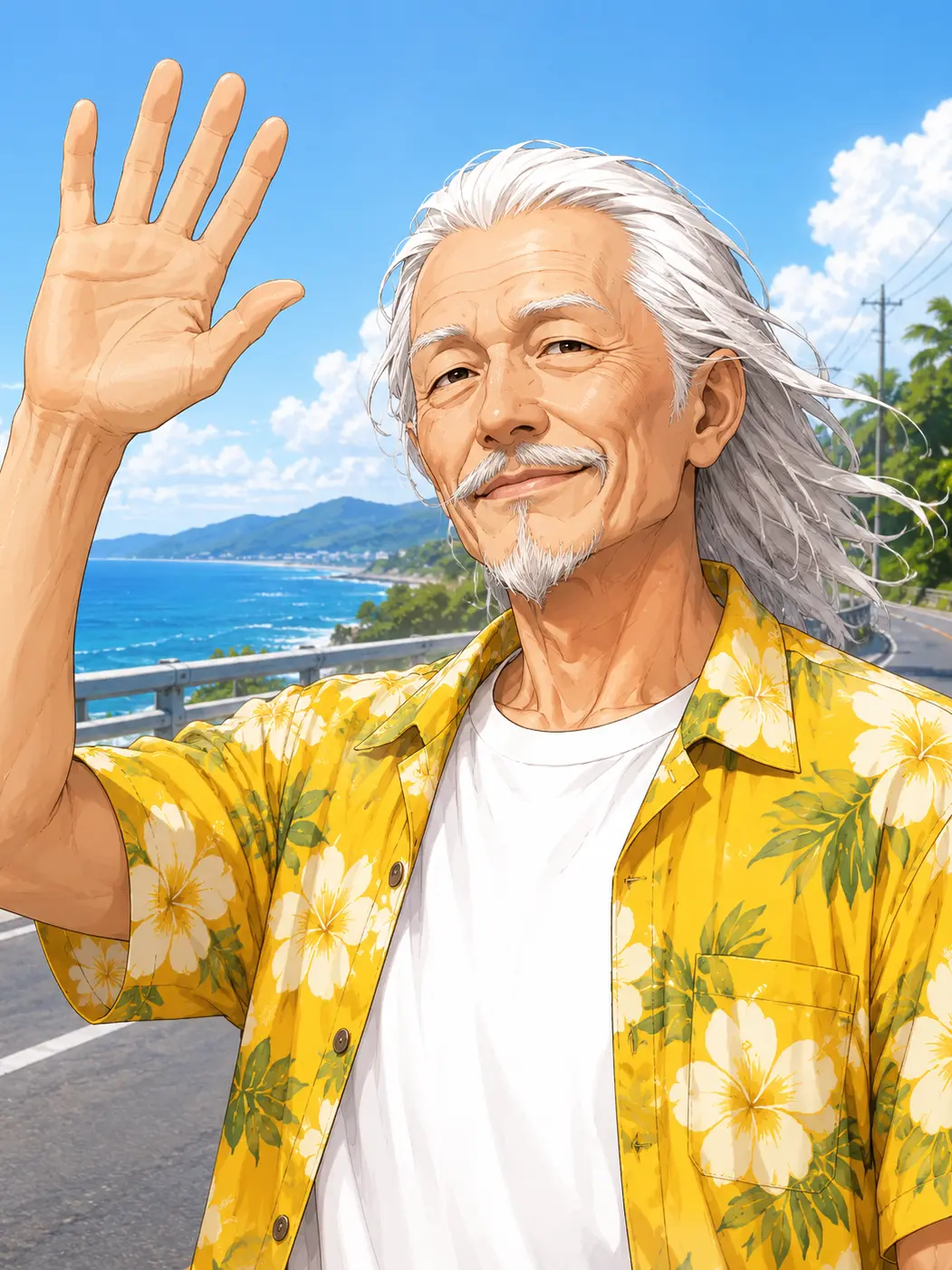 seki_isisi의 アロハおじいさんとのひととき