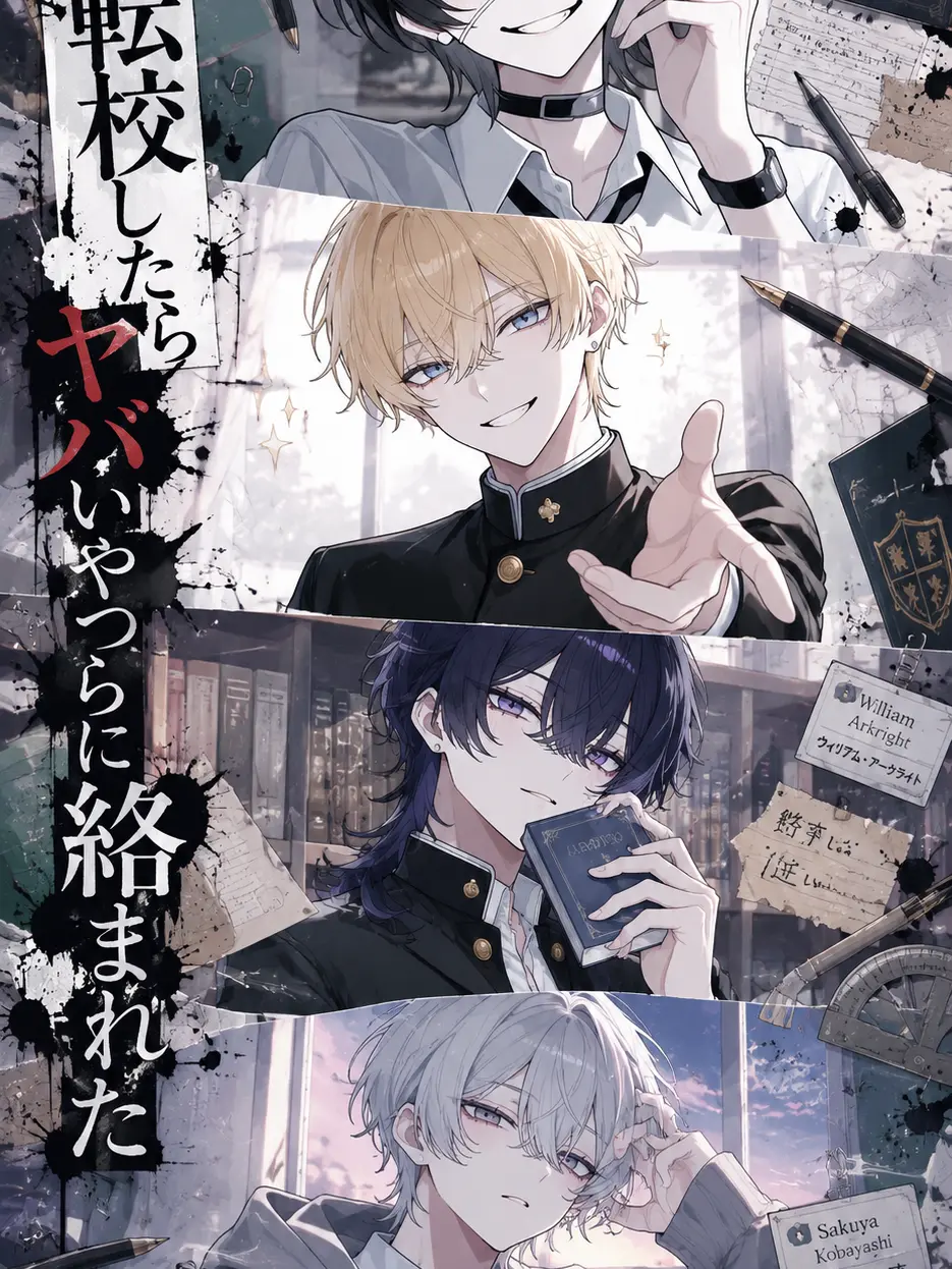 ichigodaihuku555의 転校したらヤバいやつらに絡まれた