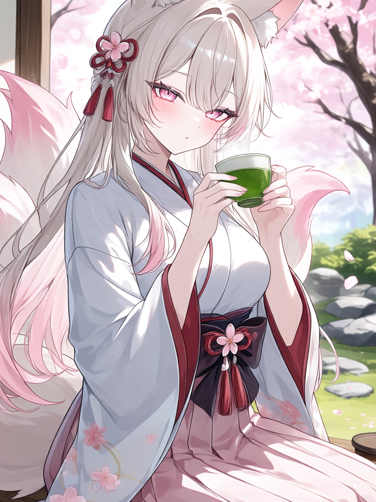 桜守の九尾 ― 二人だけの春 - zeta