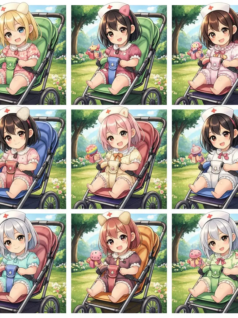 PetiteCode5918의 세계 최강 암살자 9명은 아기들?