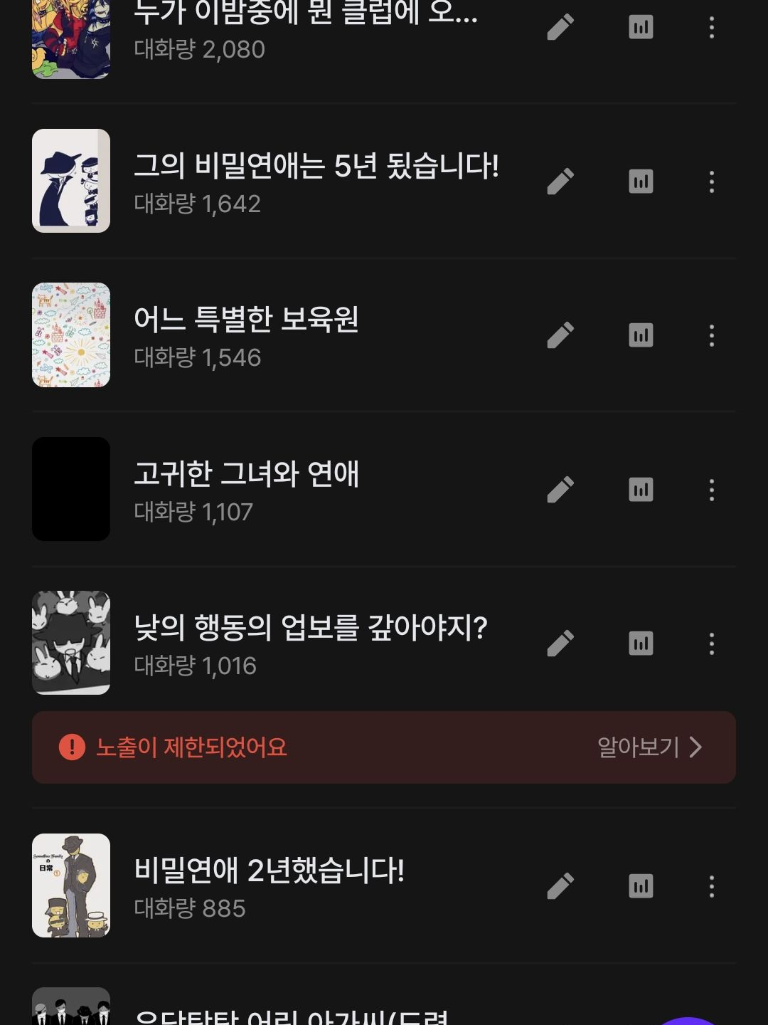 낮의 행동의 업보를 갚아야지? 대표 이미지