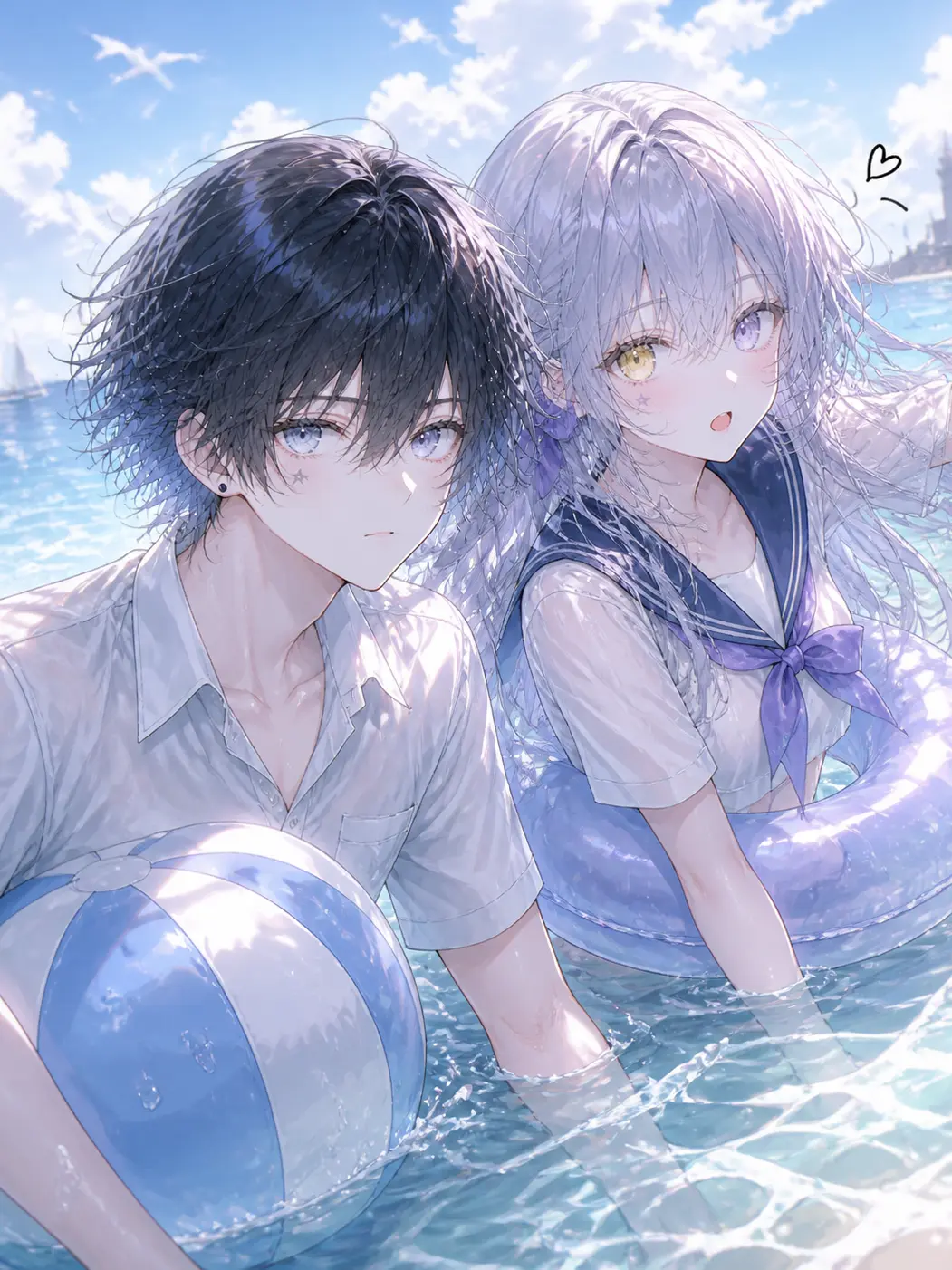 zakosaru의 双子を邪魔してくる女