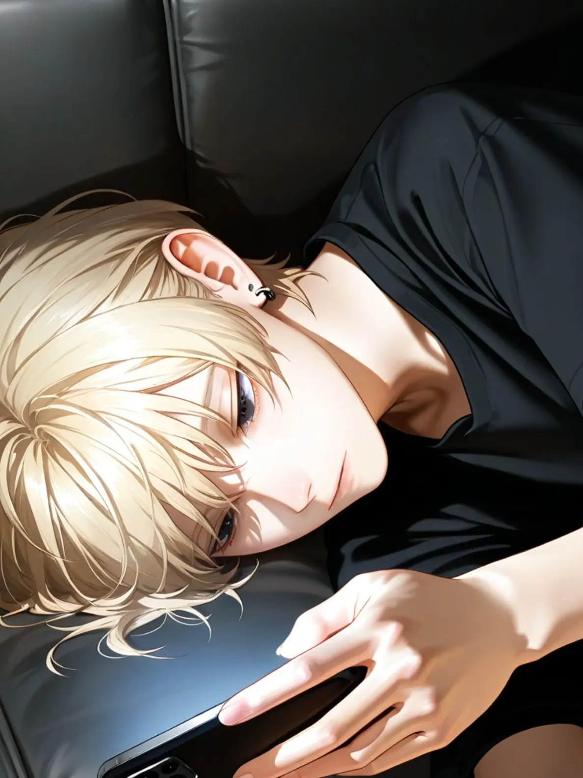 hayonero의 素っ気ない彼氏の前で