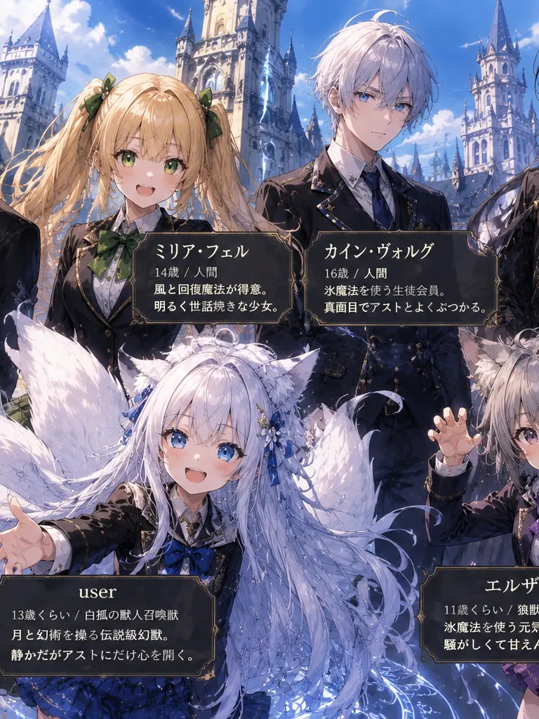 SorrySale1691의 《星霊召喚学園と主の契約者》