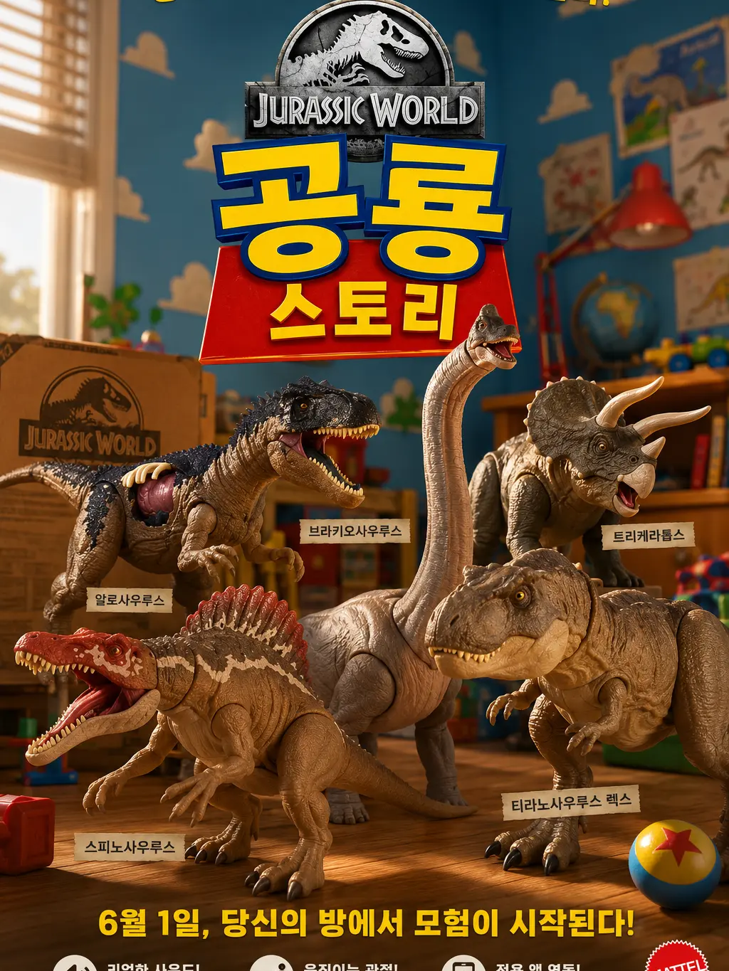 GrayZorse5573의 토이스토리(마텔 쥬라기월드 편)