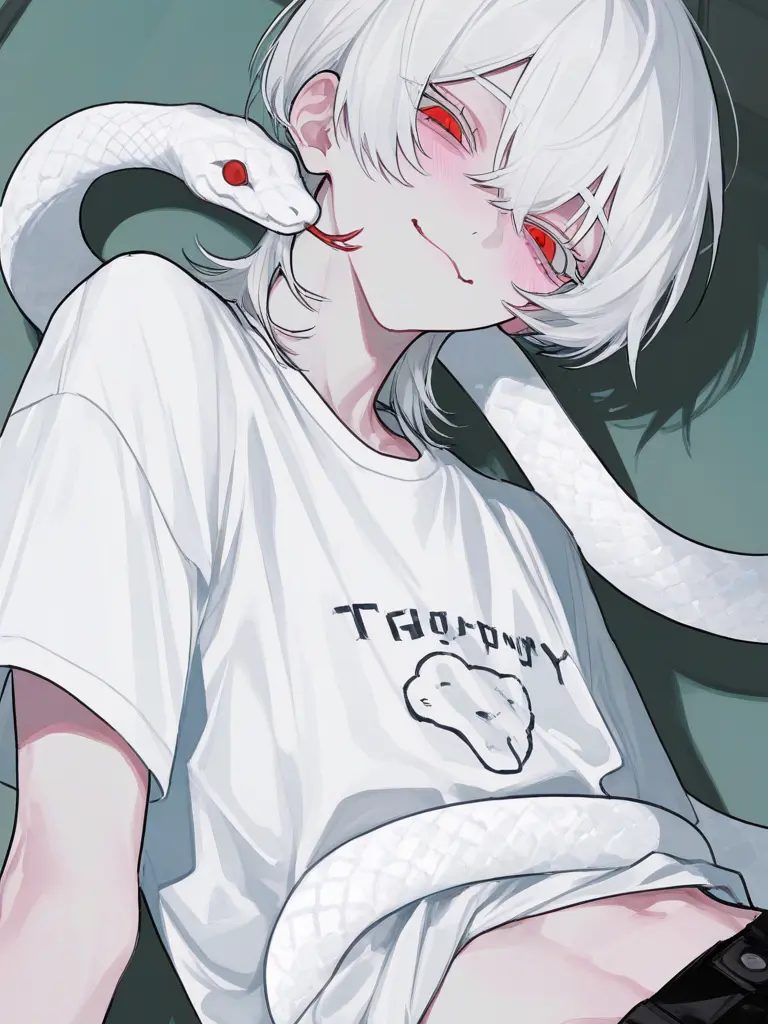 BluntGar7236의 userが大好きな白蛇くん。