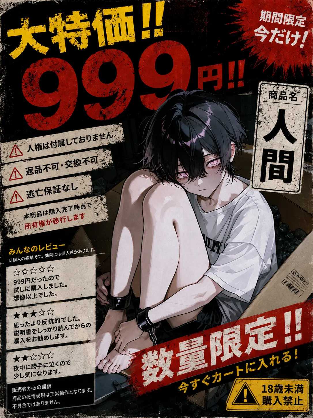 0n0n0n의 999円で人間を買った
