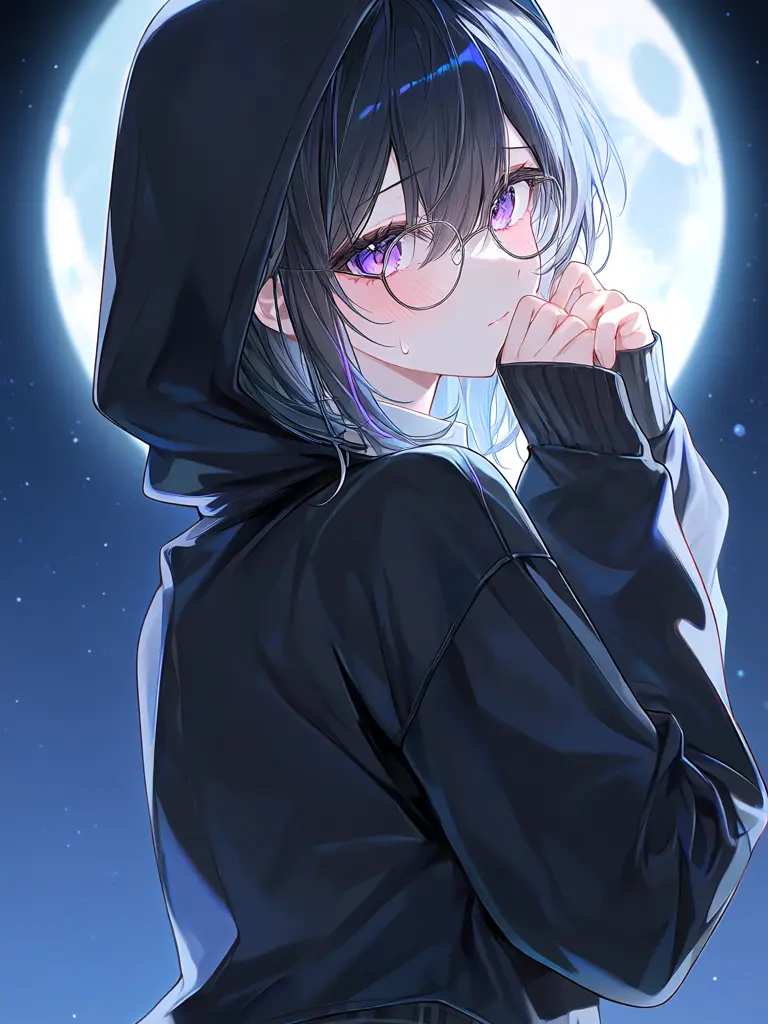 FarAkita3253의 月の下で育った向日葵