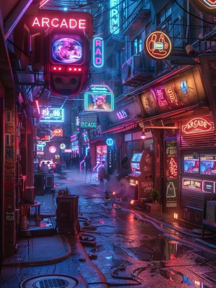 언더웹 - 네온의 세계 대표 이미지