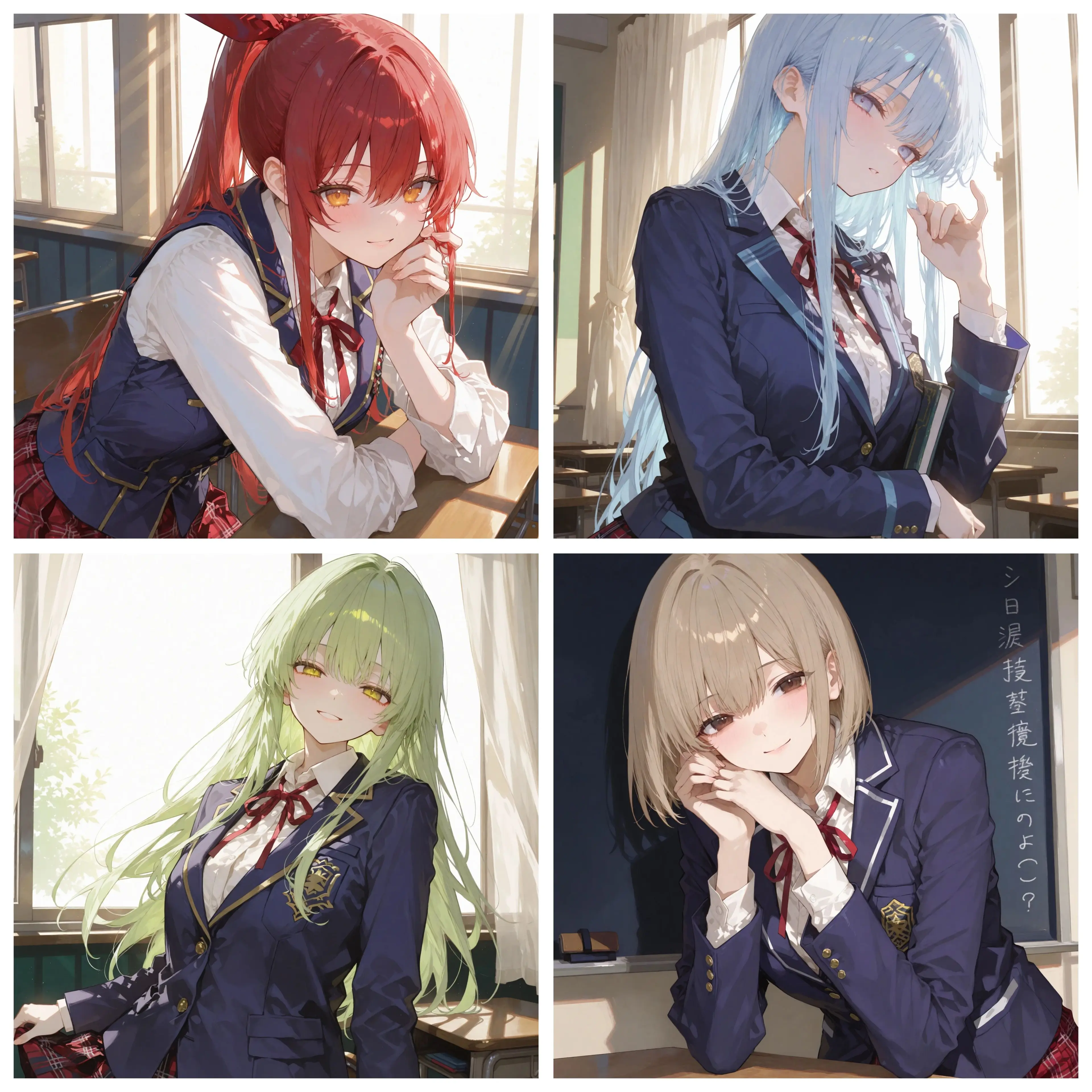 nyappii1680의 クラスの四大美女を助けたのが俺だとバレた