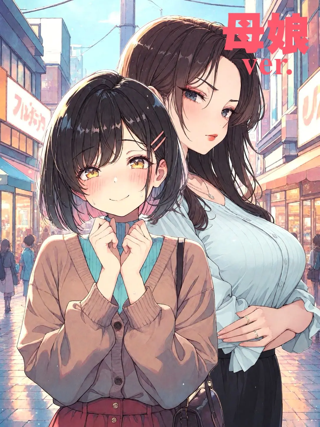 YOSHINO1135의 My Girlfriend's Mom Came Too