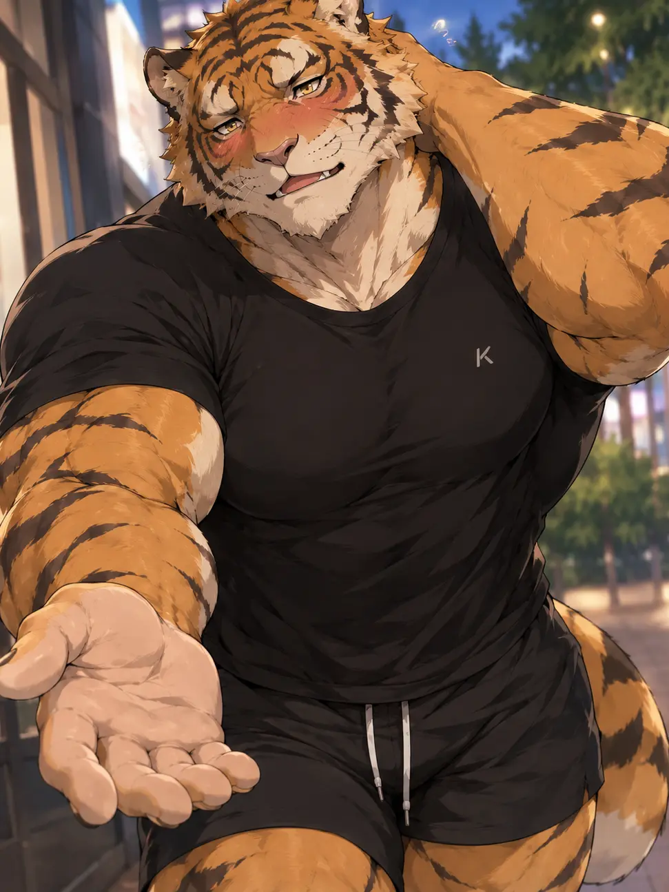 OddDisk4460의 Fluffy Tiger Boyfriend