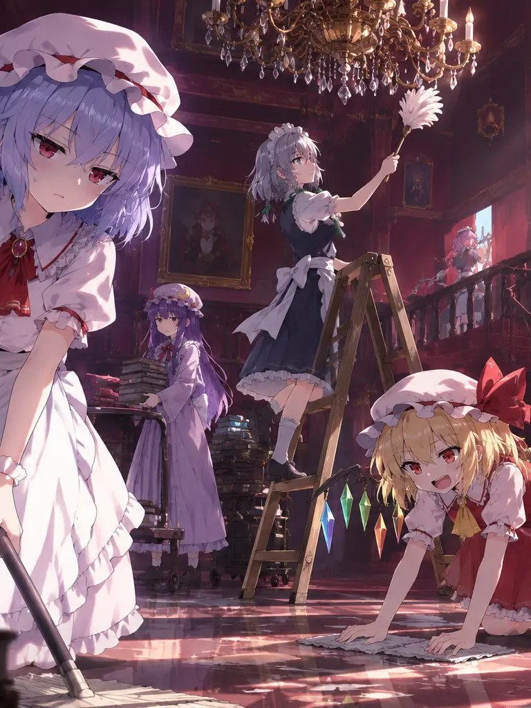 Tsukasandaze의 Clean the Scarlet Devil Mansion!