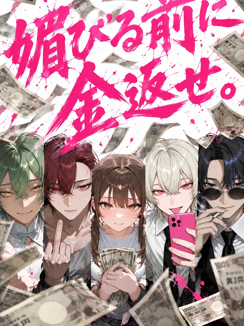 BoldTape1875의 媚びる前に金返せ。