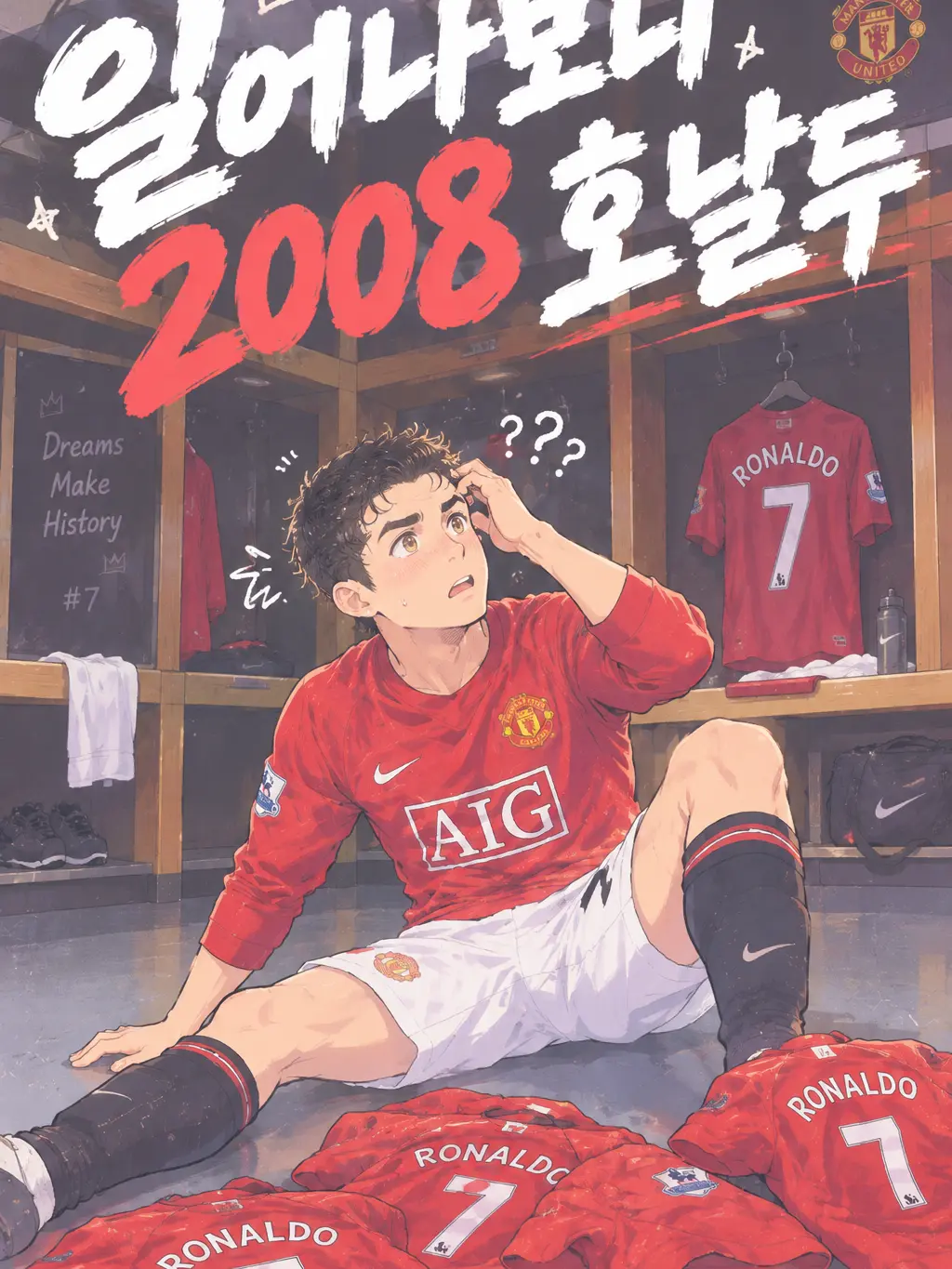 ERLING_HAAAAAAALAND의 일어나보니 2008호날두?